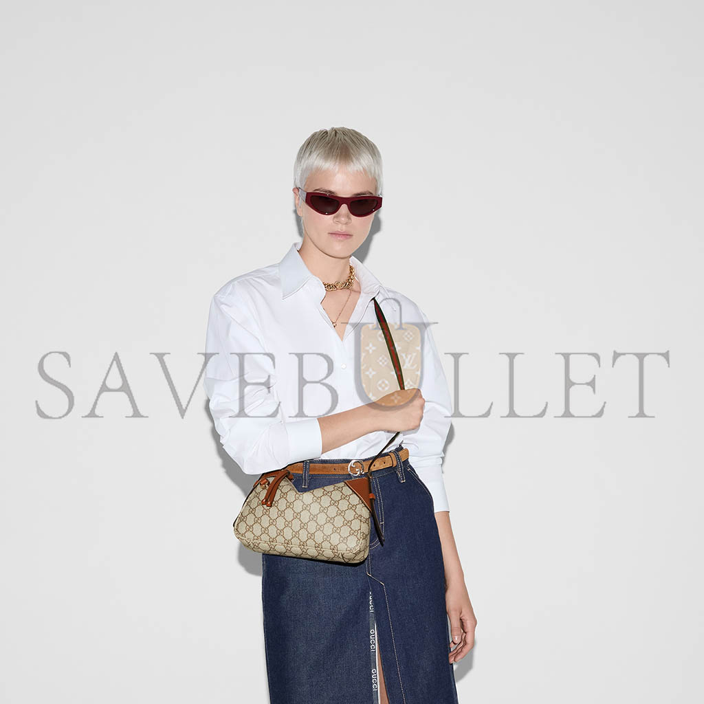 G*u*i gg emblem small shoulder bag 815218 (24*16*5)